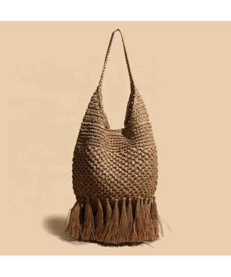 straw bag summer bea...