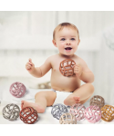 2026 Hot Sale Bpa Free Silicone Maze Teether Ball Organic Silicone Baby Products Round Teething Toy