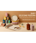 Custom Acceptable Portable Baby Drink Cup Toddler Water Silicone Cup Bpa Free Silicone Training Straw Sippy Cup
