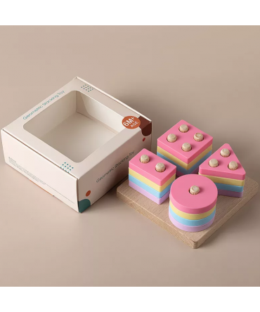 2026 New Bpa Free Organic Soft Silicone Stacking Geometry Baby Toys Wooden Building Blocks With Gift Box 2026 New Bpa Free Organic Soft Silicone Stacking Geometry Baby Toys Wooden Building Blocks With Gift Box