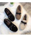 Wholesale Round Toe Flat Women Loafers Shoes with Bowknot