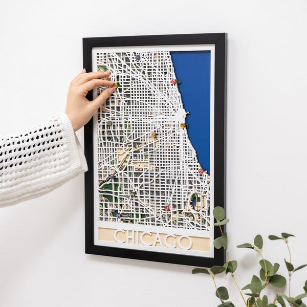 3D City Map Chicago