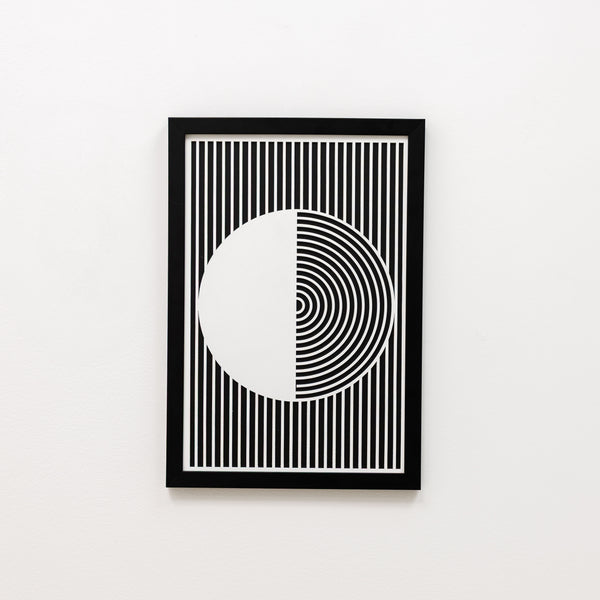 2D Framed Wall Art - Circle