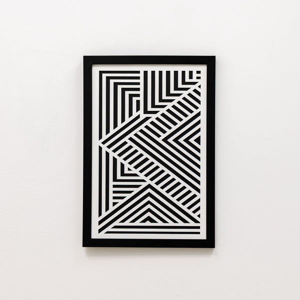 2D Framed Wall Art - Geometry