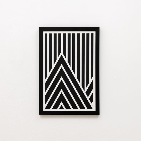 2D Framed Wall Art - Mountains 1