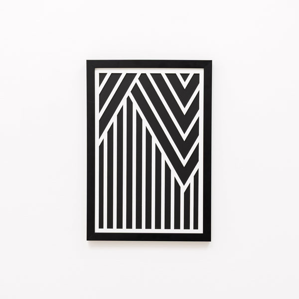 2D Framed Wall Art - Mountains 2