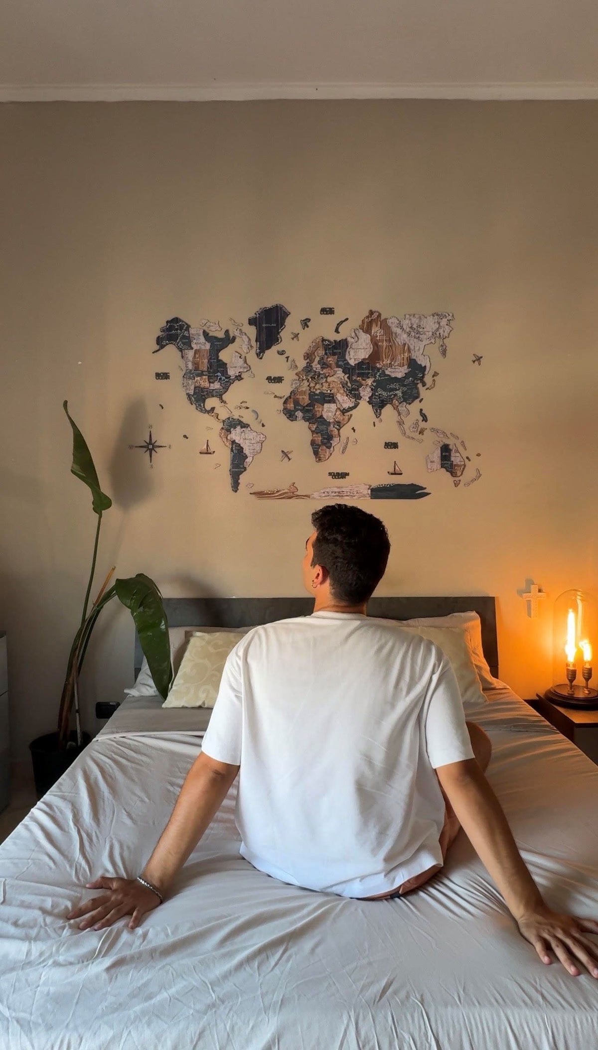 3D Wooden World Map Mystery - Size L Prime Plus