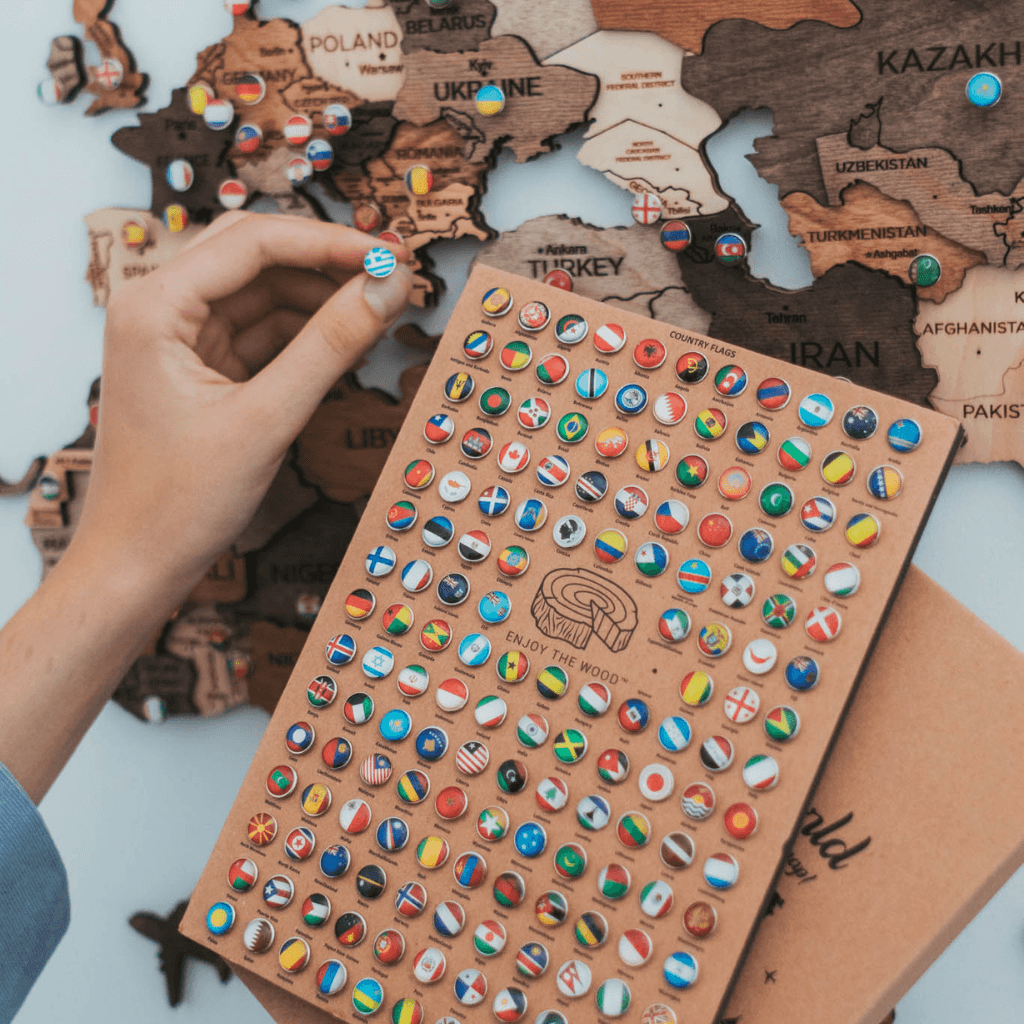 Free Flag Push Pins (Special offer)